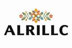 ALRILLC logo with prominent black lettering and a colorful decorative motif on white